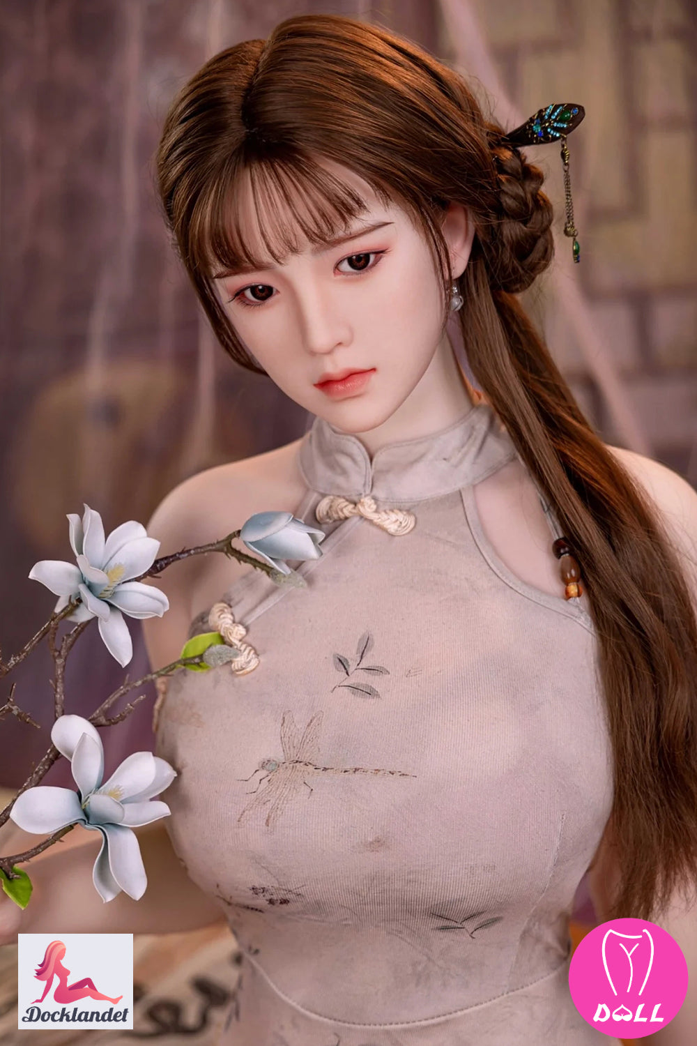 Emmy seksinukke (YJL Doll 165 cm D-cup #396 TPE+silikoni)