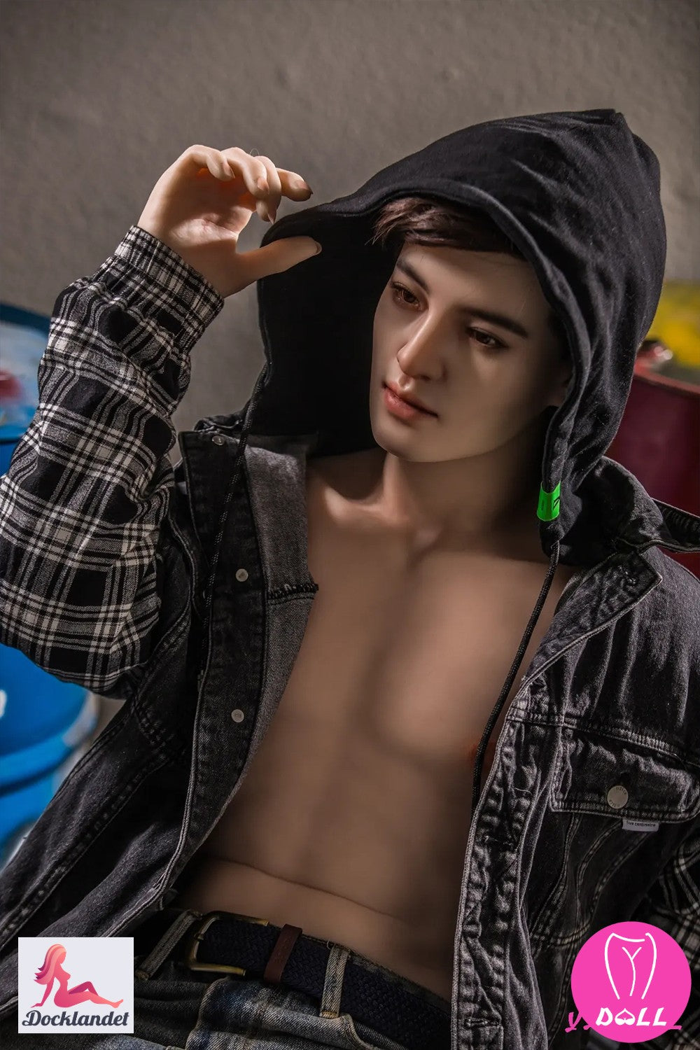 Joseph -uros seksinukke (YJL Doll 177cm MD011 silikoni)