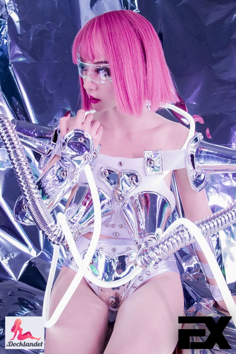 Jie CyberPunk seksinukke (EXDoll 166 cm B-cup #Exclone silikoni)