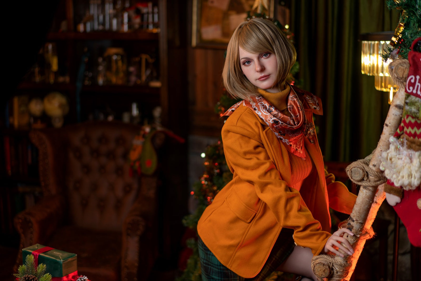 Ashley  Graham Sexdocka (Game Lady 171cm G-Kupa No.22 Silikon)