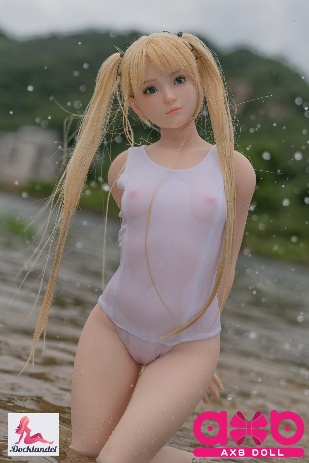 Marie Rose Mini seksinukke (AXB Doll 85 cm B-cup GF05-1 silikoni)