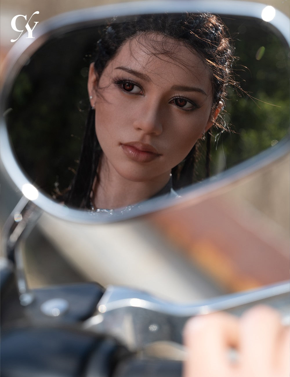 Amber Sexdocka (TOP CYDOLL 170cm D-kupa TPE+Silikon)