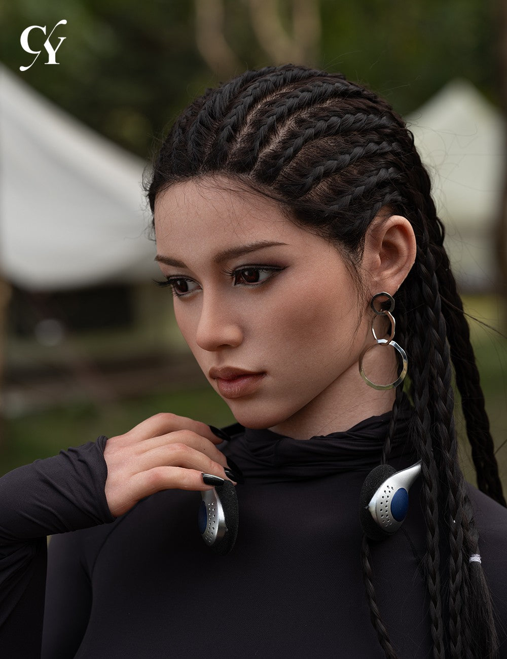 Amber Sexdocka (TOP CYDOLL 170cm D-kupa TPE+Silikon)