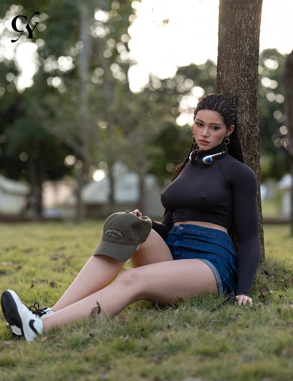 Amber Sexdocka (TOP CYDOLL 170cm D-kupa TPE+Silikon)