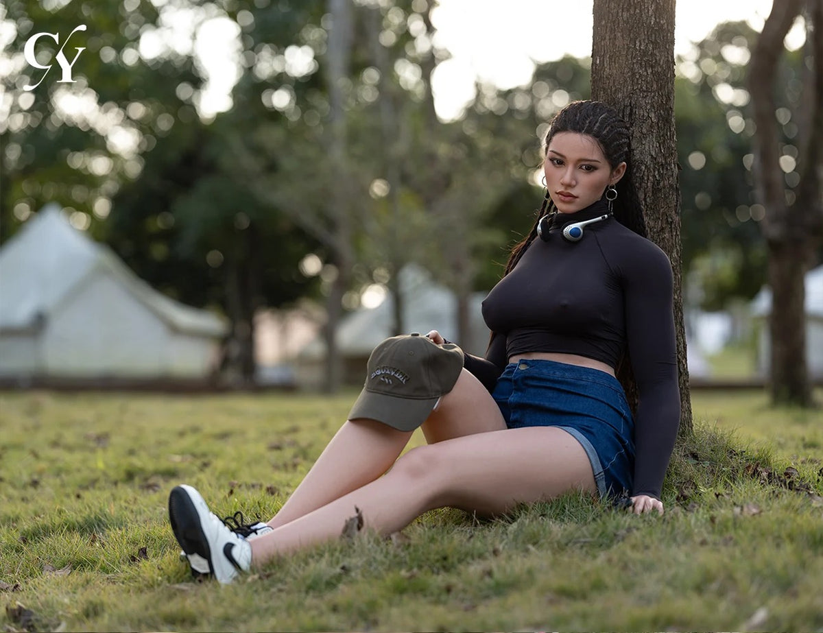 Amber Sexdocka (TOP CYDOLL 170cm D-kupa TPE+Silikon)