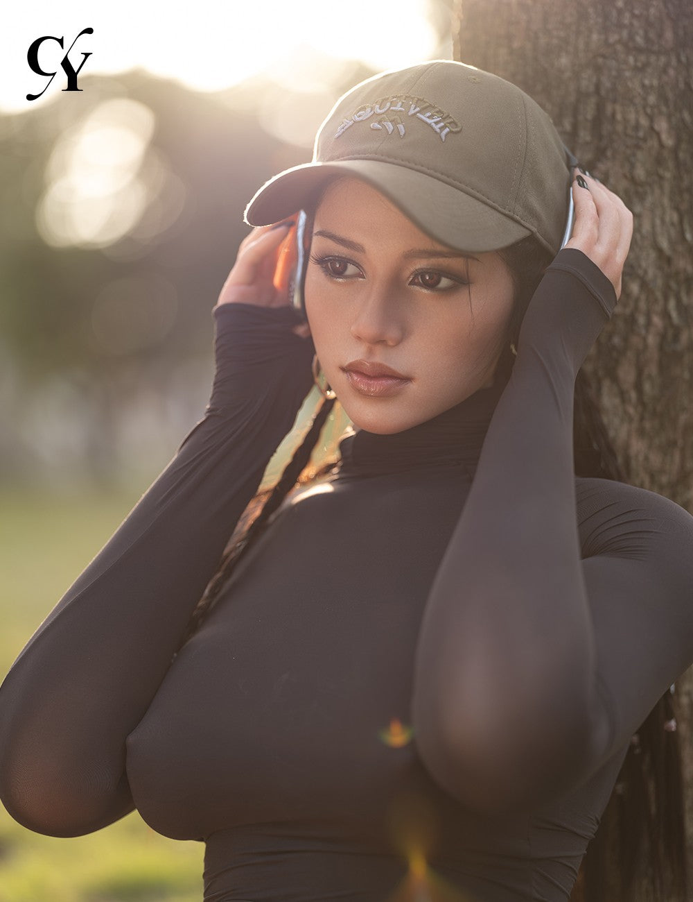 Amber Sexdocka (TOP CYDOLL 170cm D-kupa TPE+Silikon)