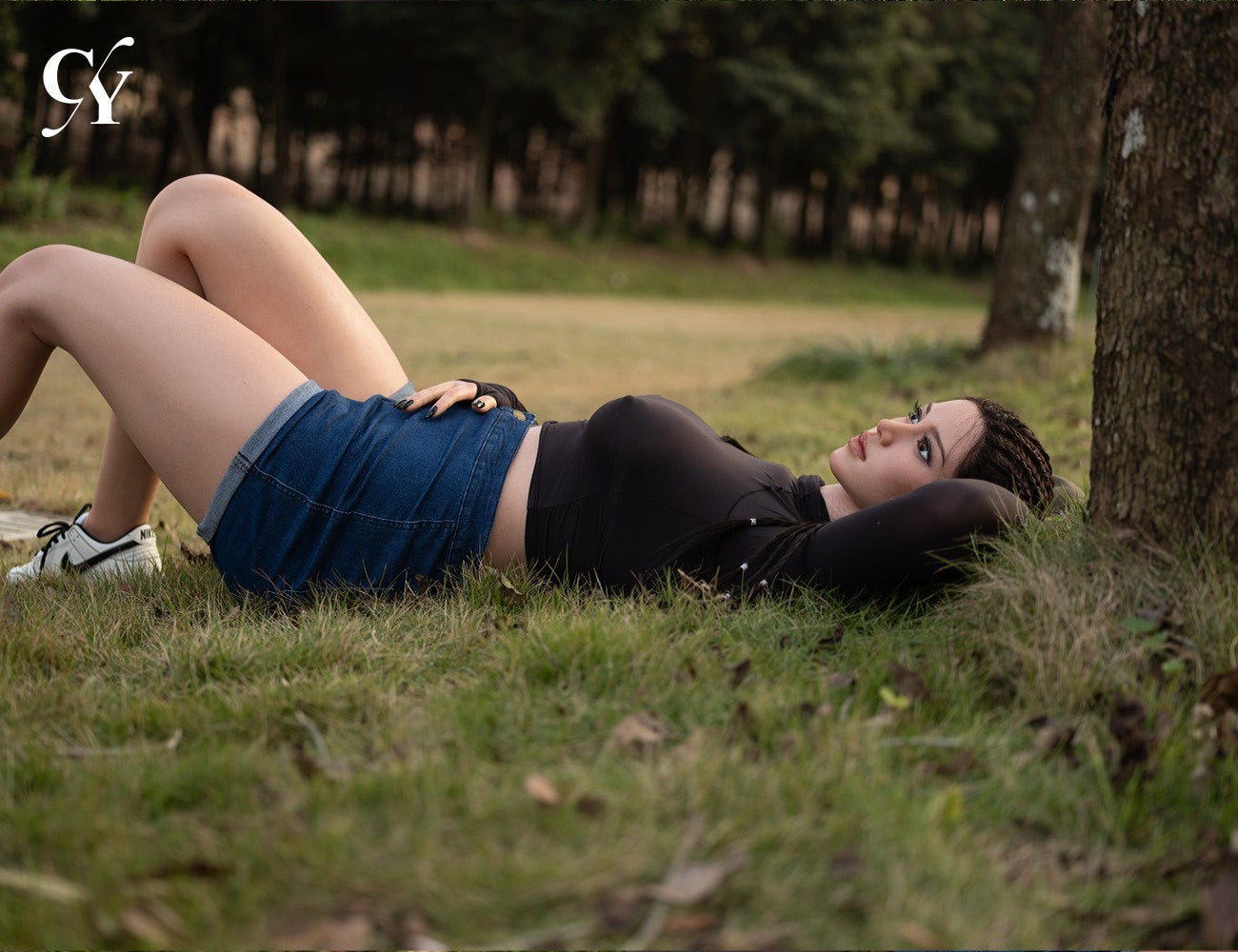 Amber Sexdocka (TOP CYDOLL 170cm D-kupa TPE+Silikon)