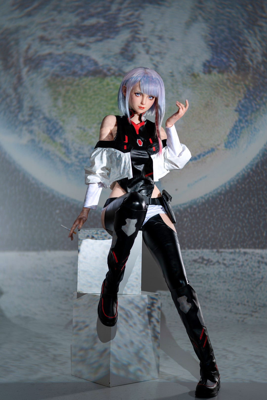 Lucyna seksinukke (Game Lady 156 cm D-cup Anime nro 05 silikoni)