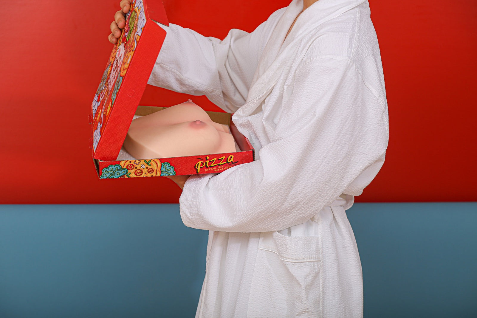 Rintakehä (S) Vartalo seksinukke (Climax Doll Pro A-cup silikoni)