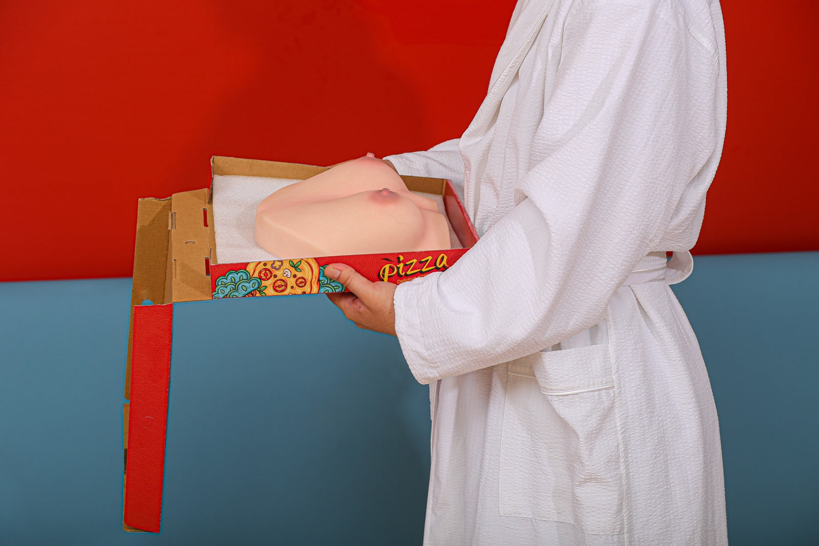 Rintakehä (S) Vartalo seksinukke (Climax Doll Pro A-cup silikoni)