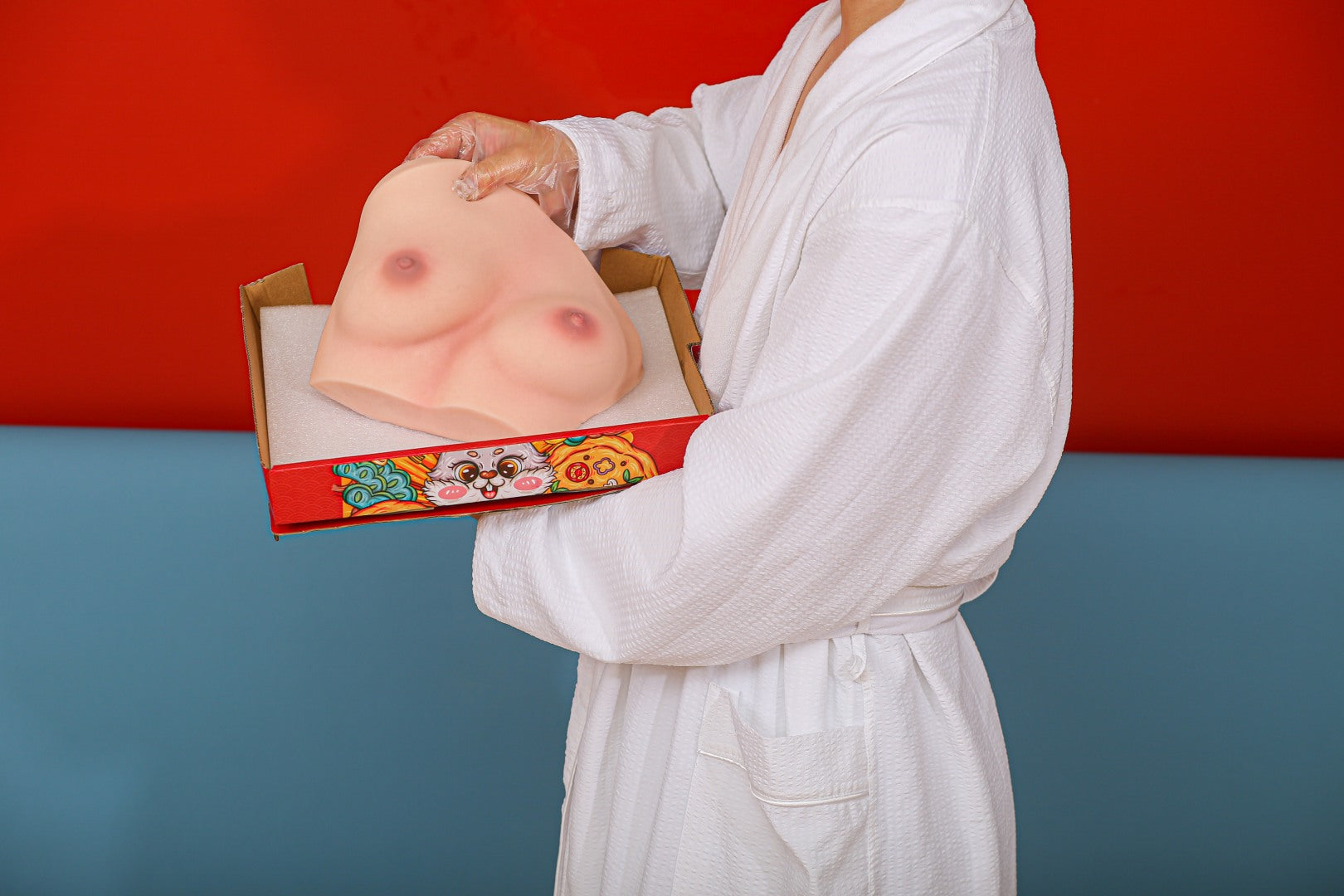 Bröst (S) Torso Sexdocka (Climax Doll Pro A-kupa Silikon)