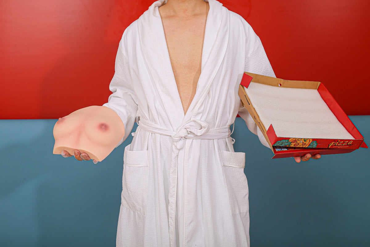 Rintakehä (S) Vartalo seksinukke (Climax Doll Pro A-cup silikoni)