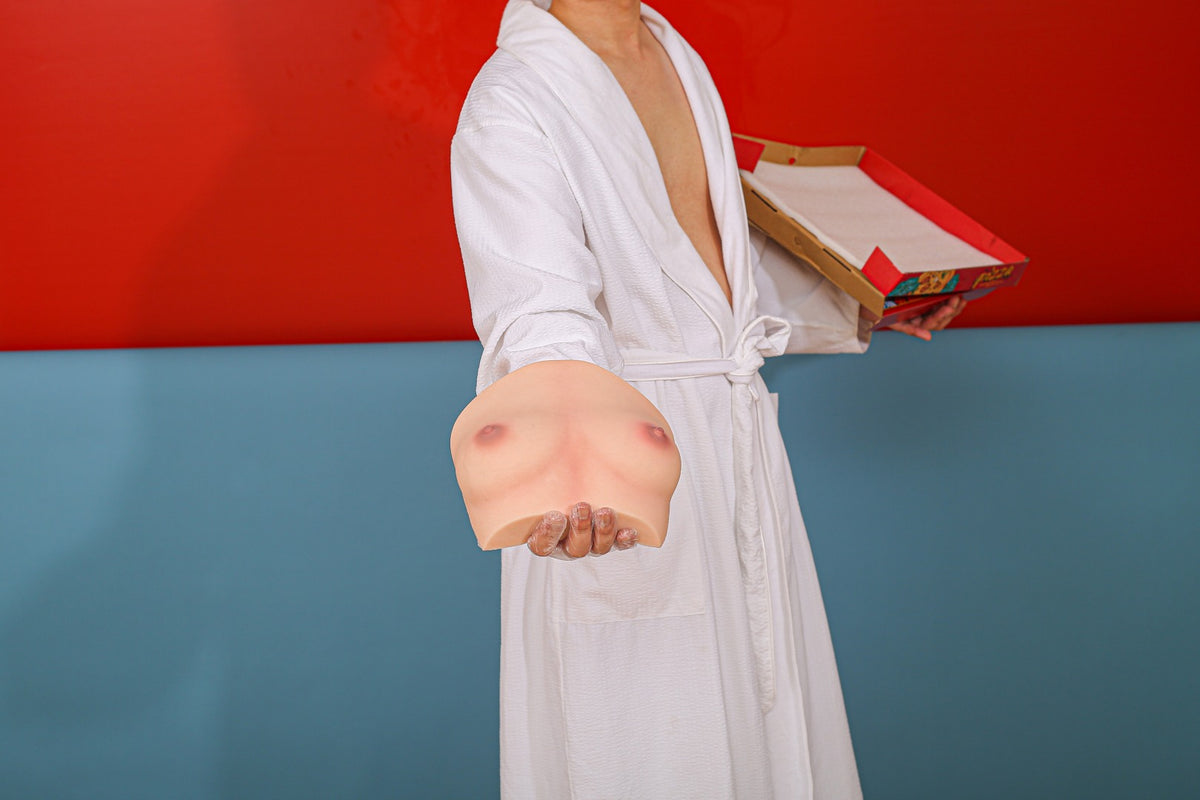 Rintakehä (S) Vartalo seksinukke (Climax Doll Pro A-cup silikoni)