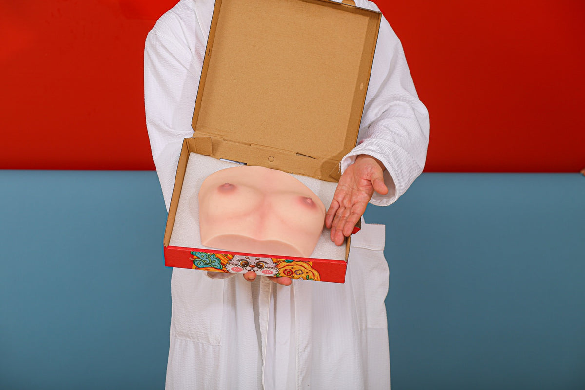 Rintakehä (S) Vartalo seksinukke (Climax Doll Pro A-cup silikoni)