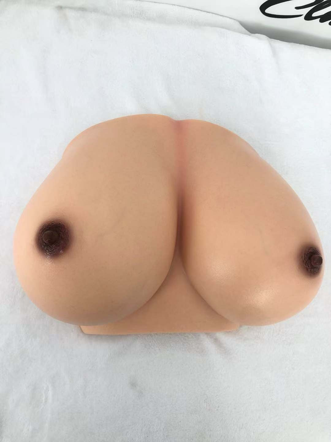 Rinnat (l) vartalo seksinukke (Climax Doll Ammattilaisetcup silikoni)