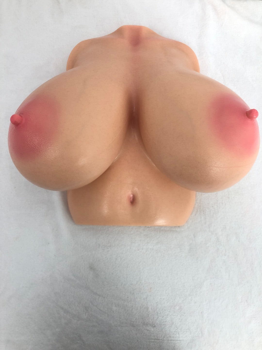 Rintakehä (XL) Vartalo seksinukke (Climax Doll Pro G-cup silikoni)