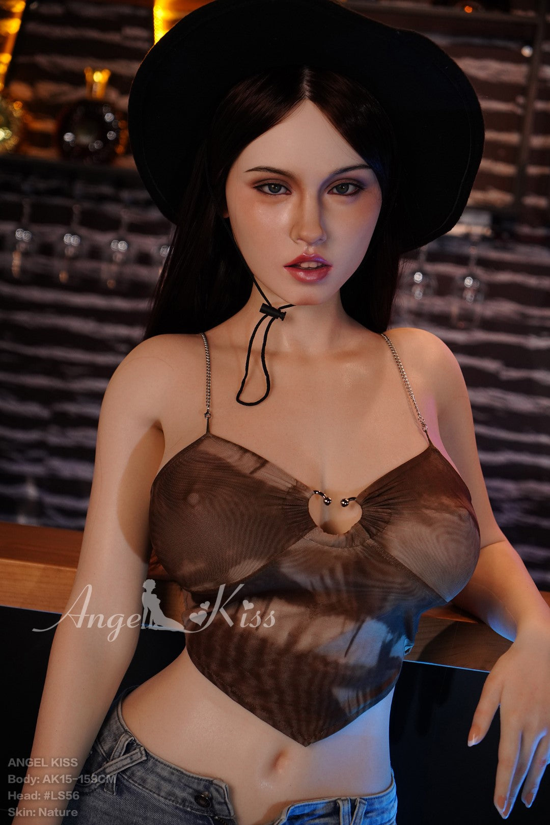 Purkaa seksinukke (AK-doll 159 cm f-cup LS#56 silikoni