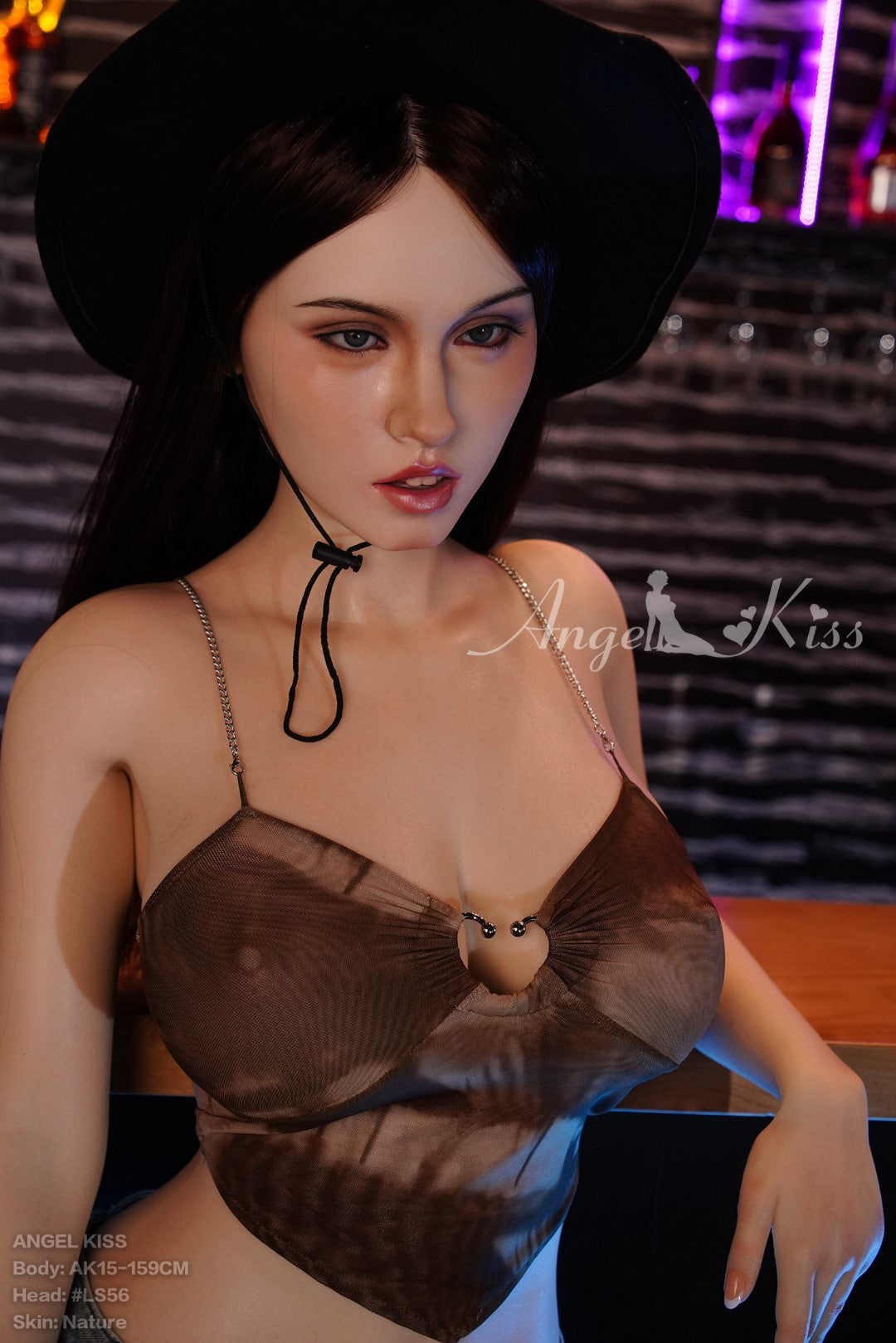 Purkaa seksinukke (AK-doll 159 cm f-cup LS#56 silikoni