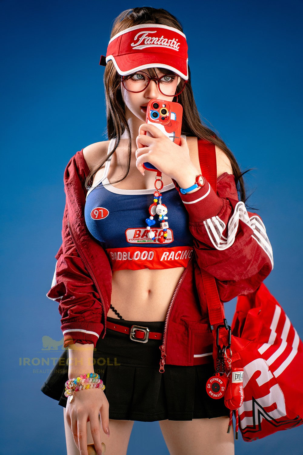 Evie Sexdocka (Irontech Doll 161cm F-Kupa T4 Silikon)