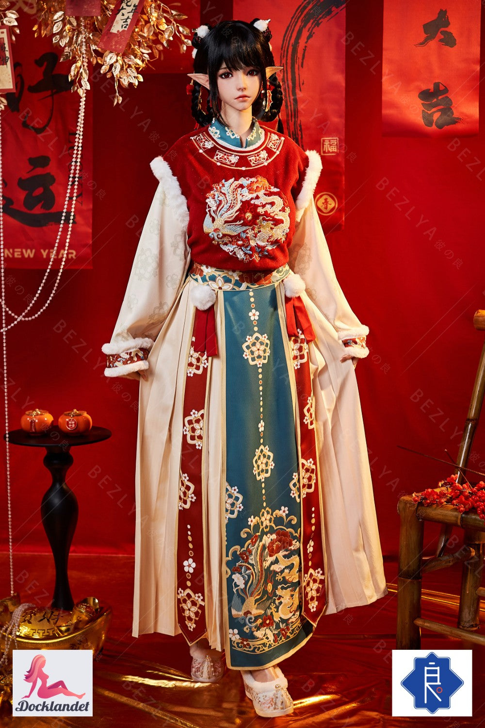 Calla Sexdocka (Bezlya Doll 163cm E-kupa 2.2CF Silikon)