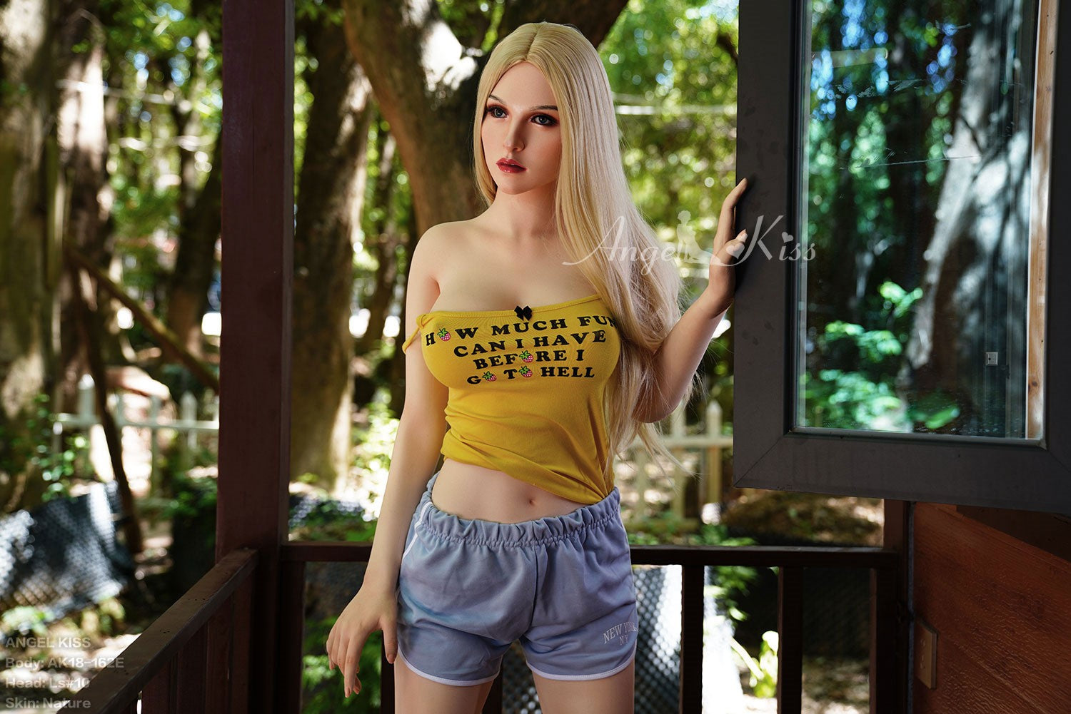 Chandra seksinukke (AK-doll 162 cm e-cup LS#10 silikoni)