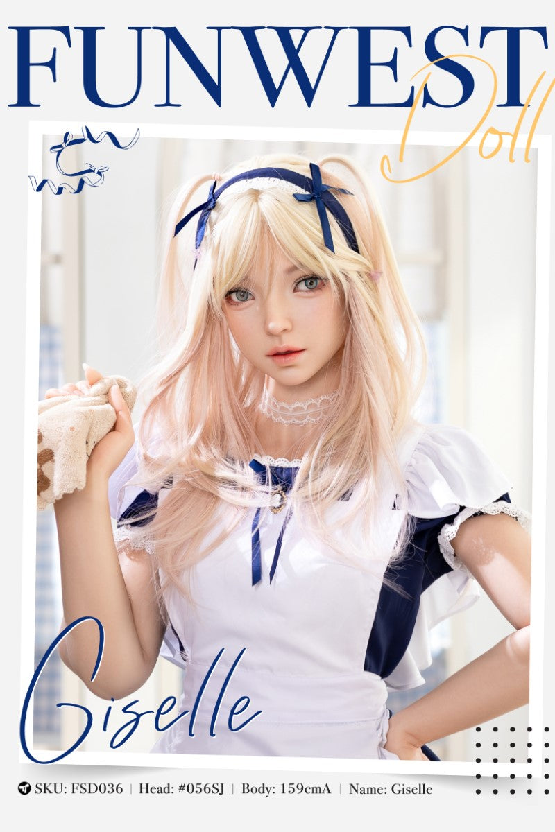 Giselle Sexdocka (FunWest Doll 159cm A-Kupa #056SJ Silikon)