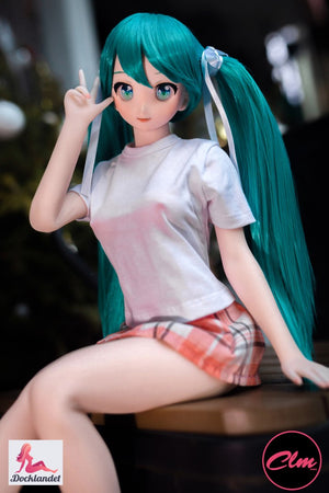 Miku seksinukke (Climax Doll Mini 60cm B-cup silikoni)