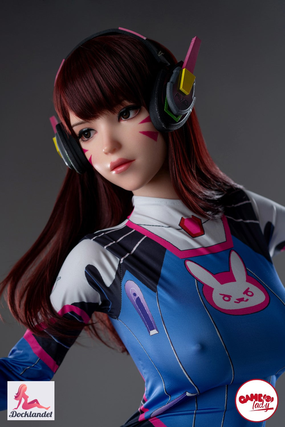 D.Va Hana Song Sexdocka (Game Lady 167cm D-Kupa No.23 Silikon)