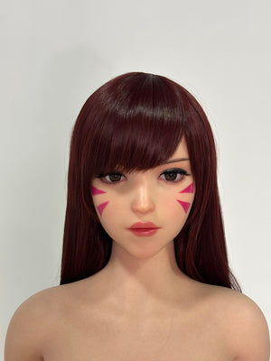D.Va Hana Song Sex Doll (Game Lady 167 cm e-kuppi nro 23 silikonia)