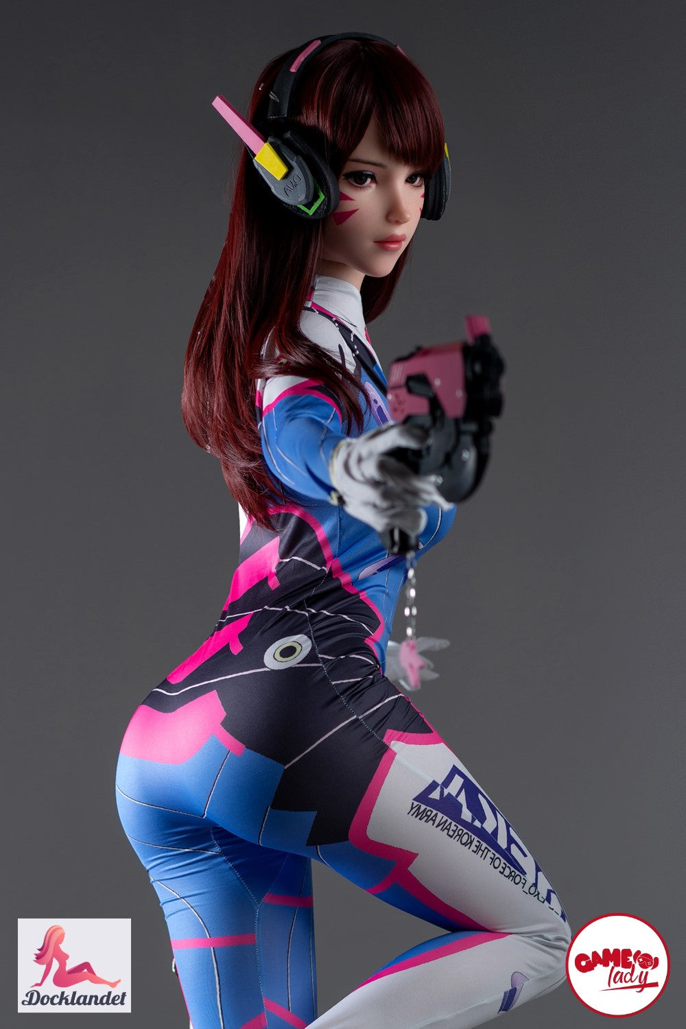 D.Va Hana Song Sexdocka (Game Lady 167cm D-Kupa No.23 Silikon)