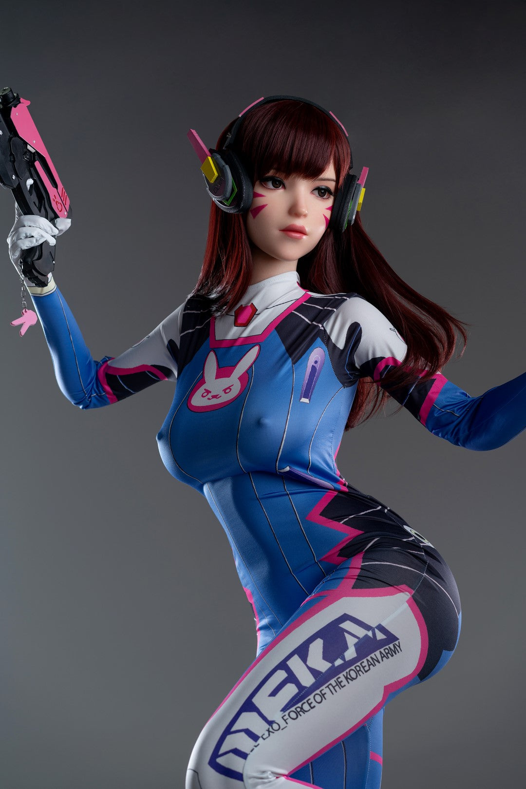 D.Va Hana Song Sexdocka (Game Lady 167cm D-Kupa No.23 Silikon)