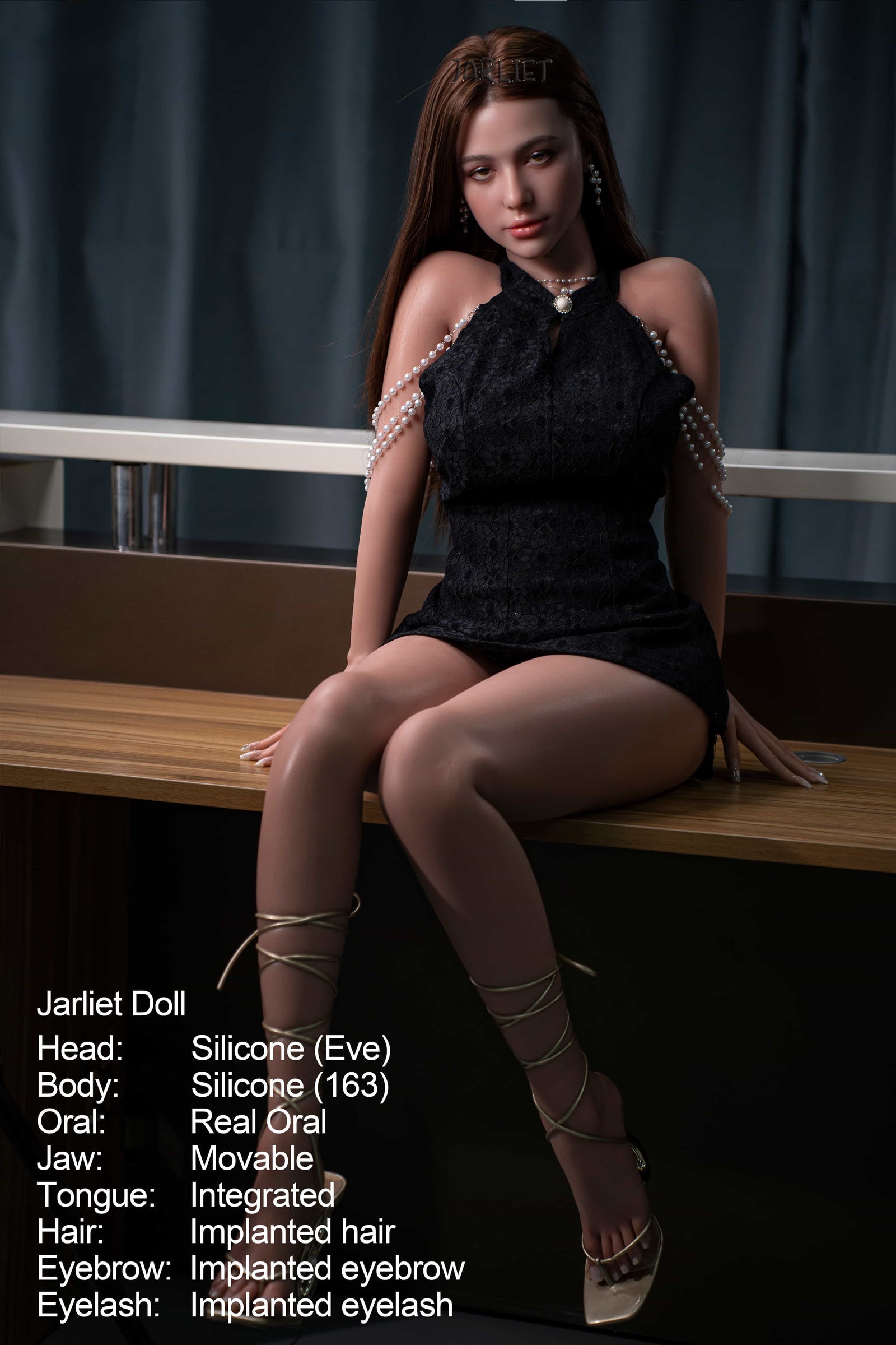 Eeva seksinukke (Jarliet 163cm D-cup silikoni)