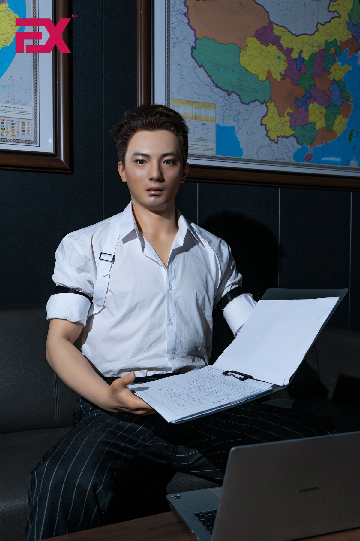 Kevin Manlig Sexdocka (EXDoll 173cm #Exclone Silikon)