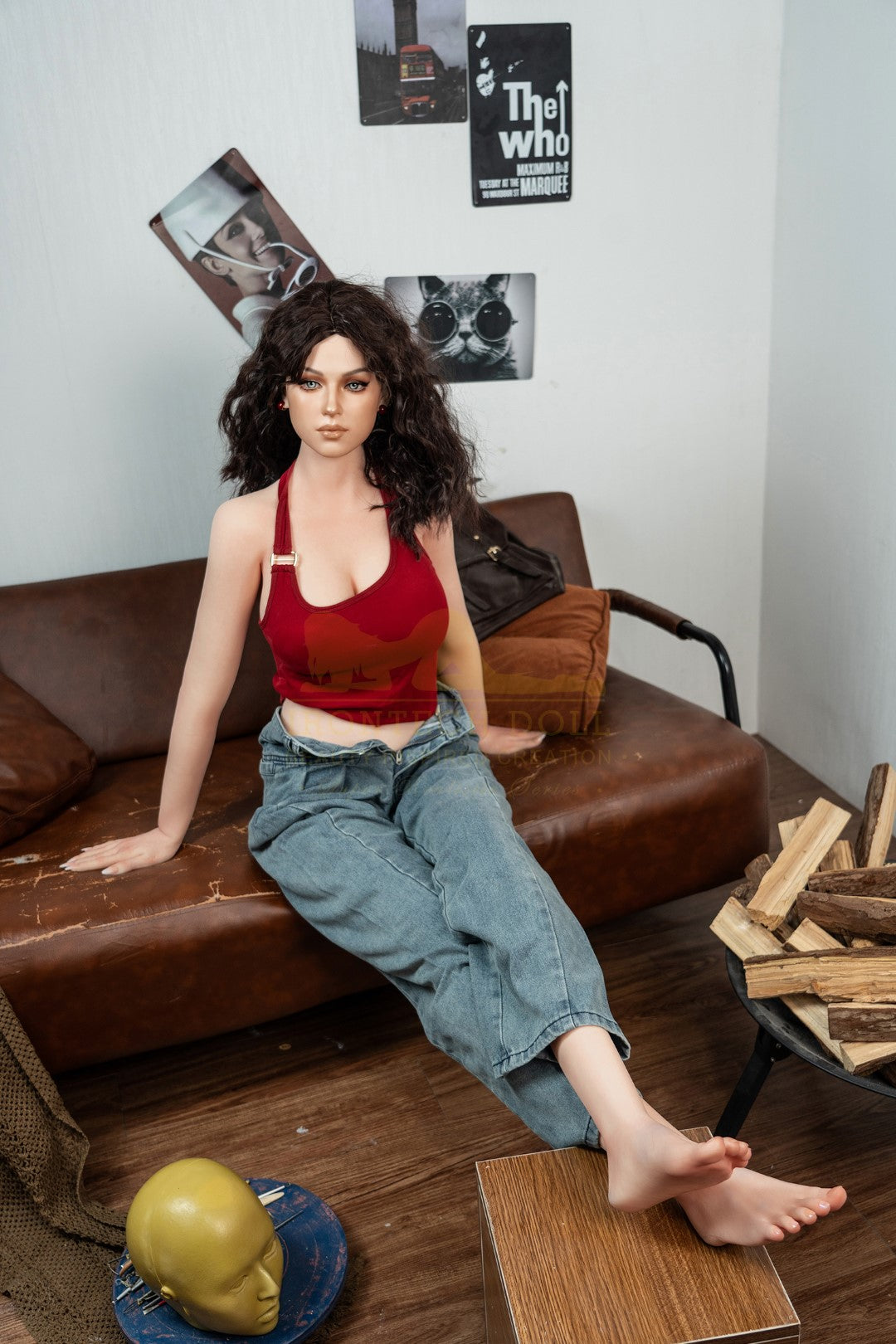 Kasvisto seksinukke (Irontech Doll 166 cm C-cup P38 silikoni)
