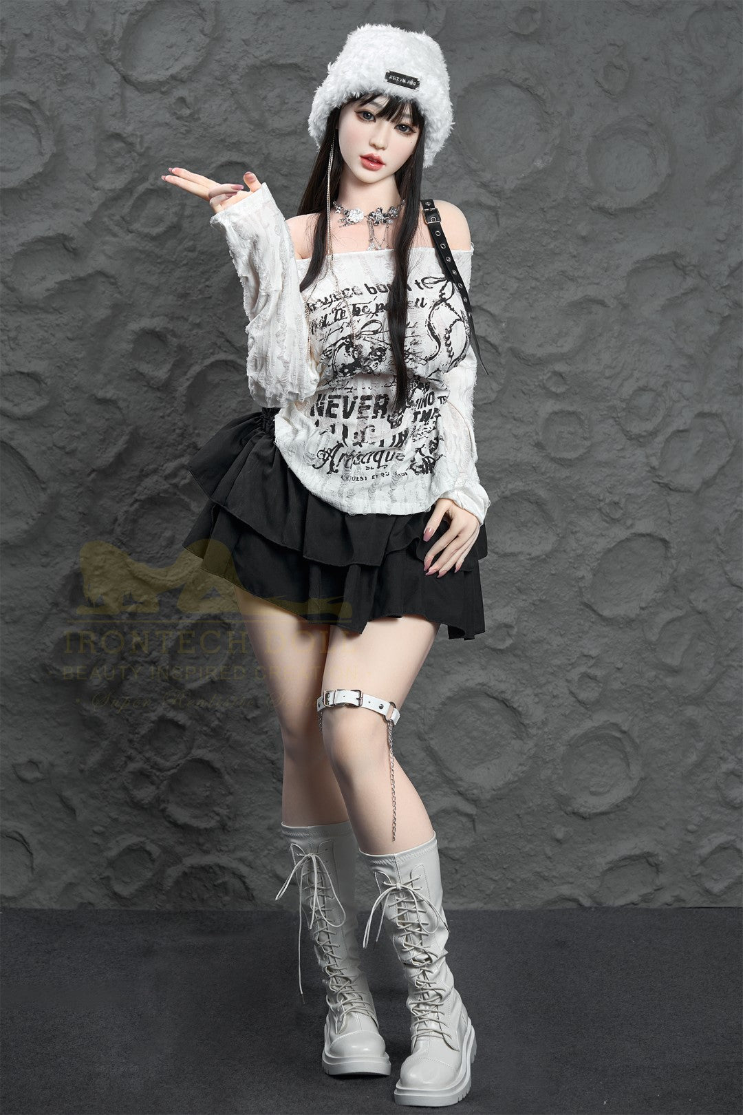 Yuna seksinukke (Irontech Doll 165cm F-cup T1-1 silikoni)