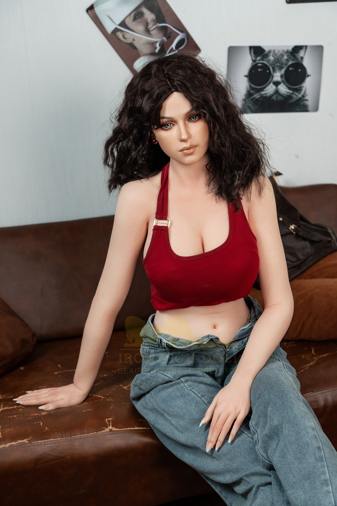 Kasvisto seksinukke (Irontech Doll 166 cm C-cup P38 silikoni)