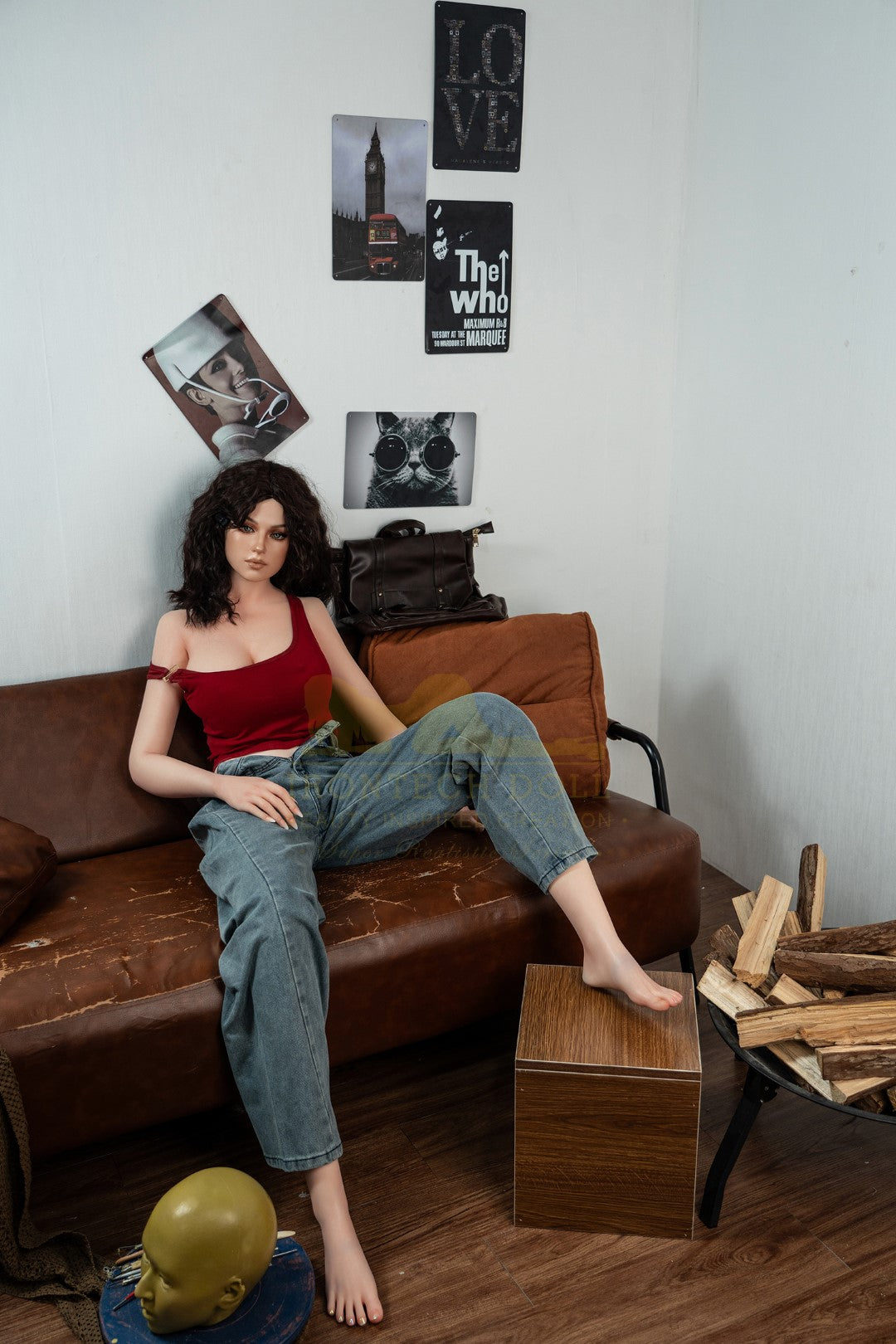 Kasvisto seksinukke (Irontech Doll 166 cm C-cup P38 silikoni)