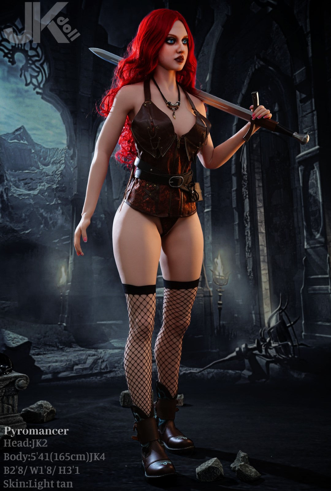 Pyromancer Sexdocka (JK-Doll 165cm D-Kupa JK2 TPE)