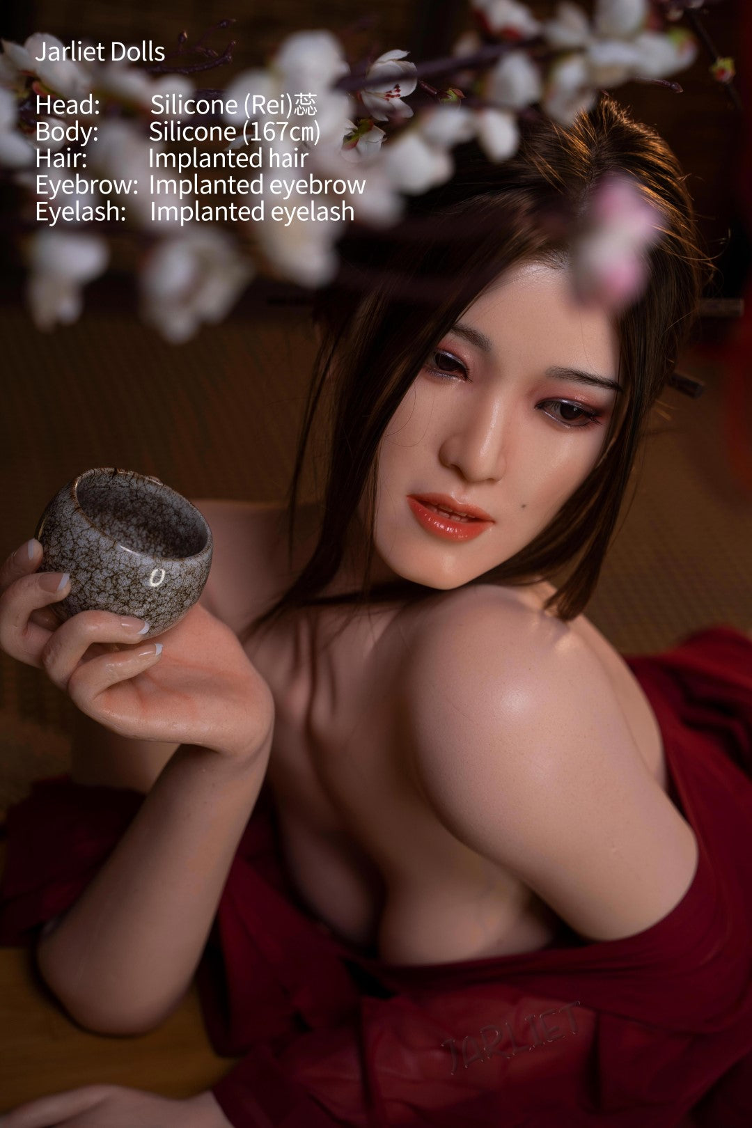 Rei seksinukke (Jarliet 167 cm B-cup silikoni)