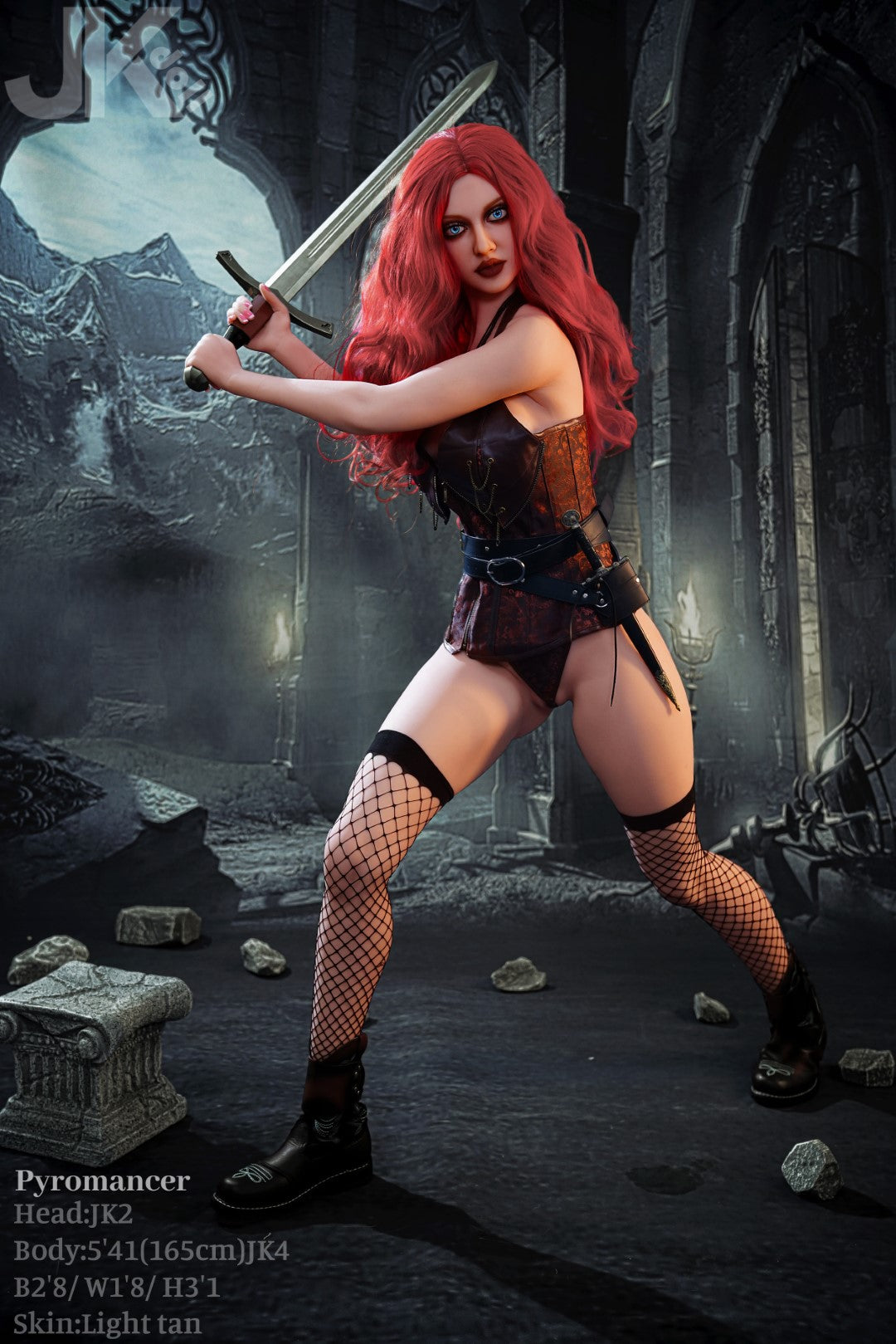 Pyromancer Sexdocka (JK-Doll 165cm D-Kupa JK2 TPE)