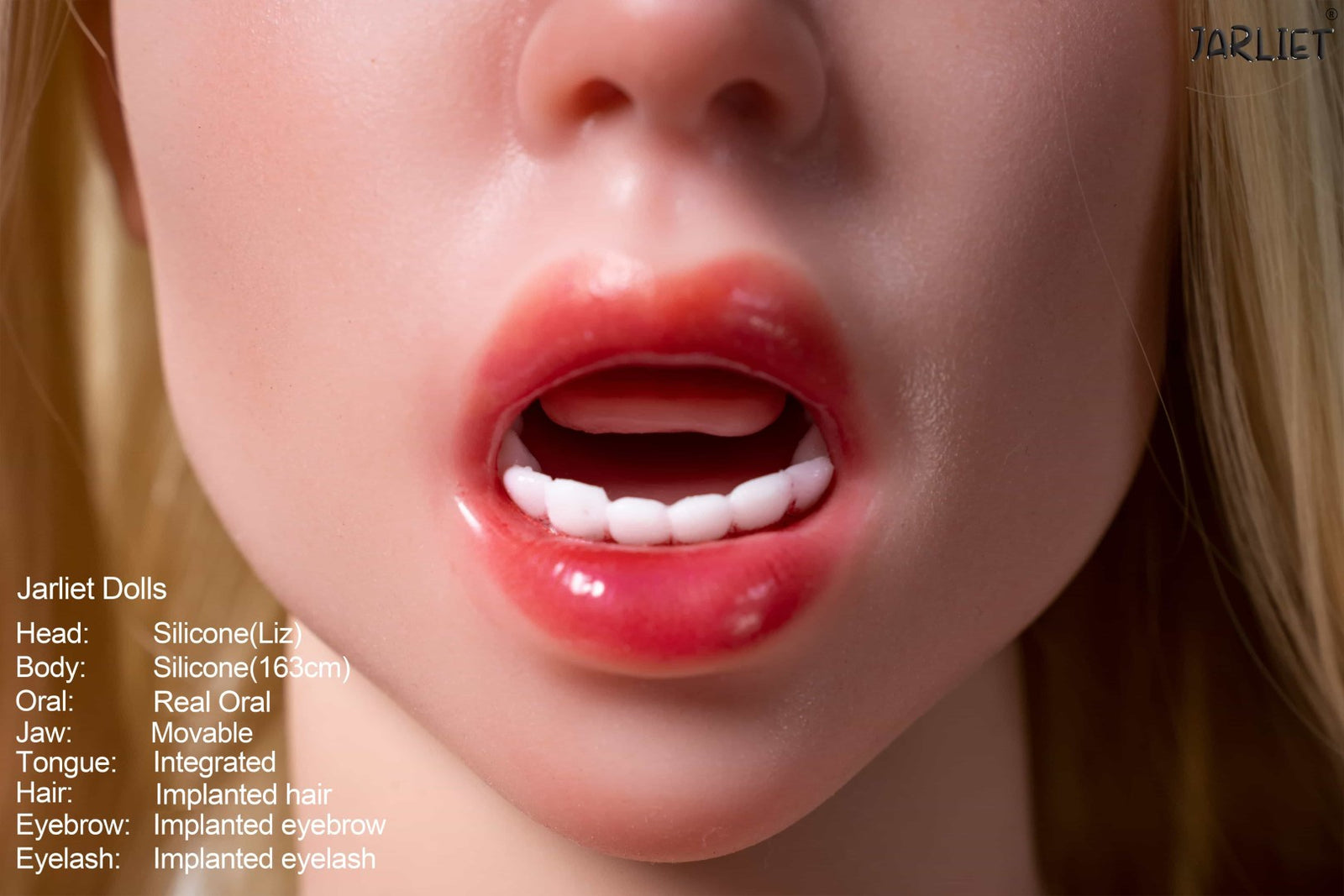 Lisa 1 seksinukke (Jarliet 163cm D-cup silikoni)