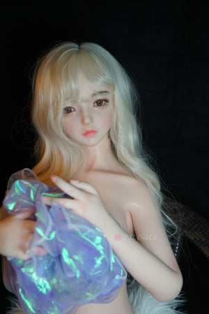 Qi Sex Doll (YJL-nukke 145 cm C-Cup-silikoni)