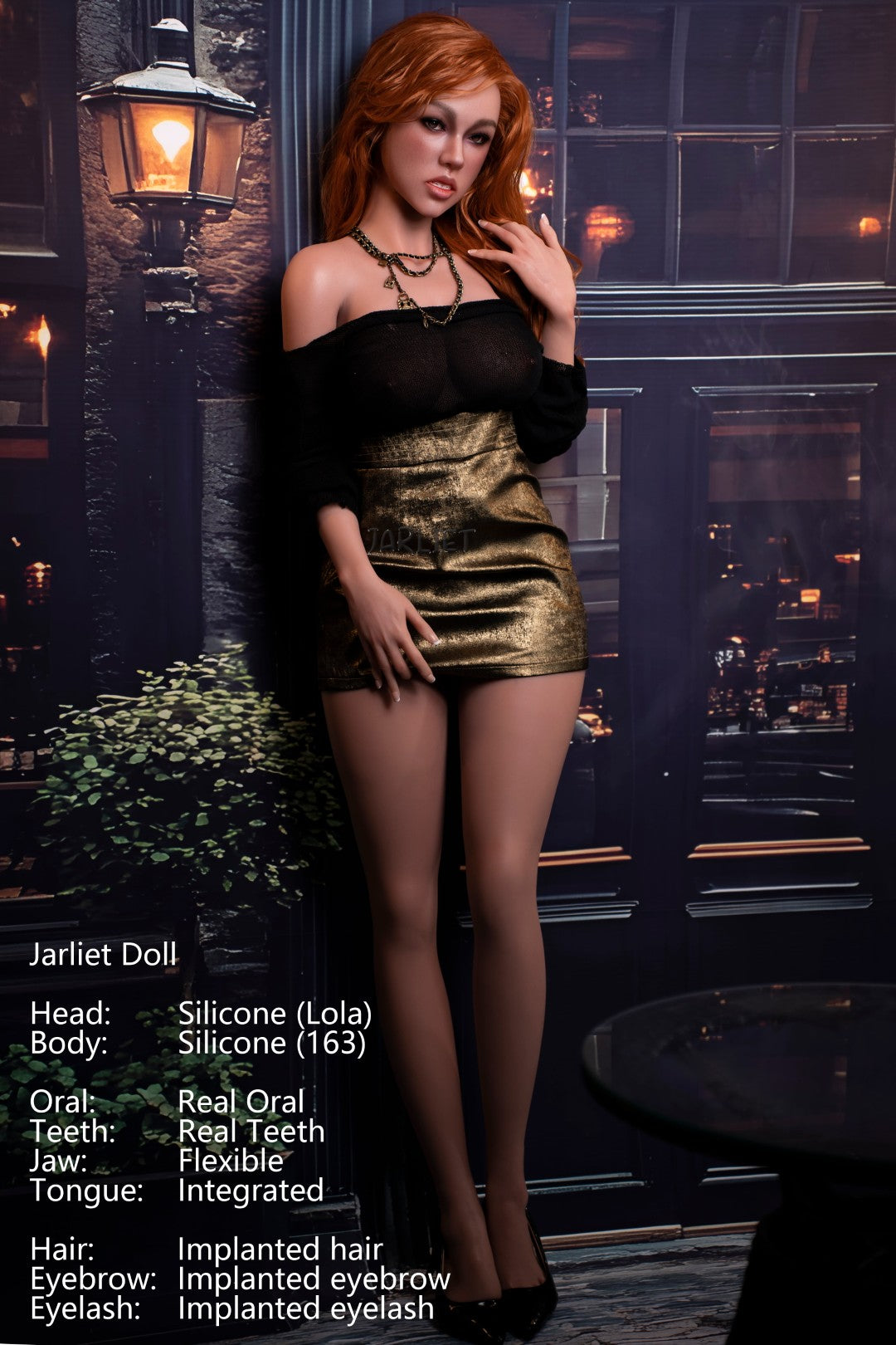 Lola Sexdocka (Jarliet 163cm D-Kupa Silikon)