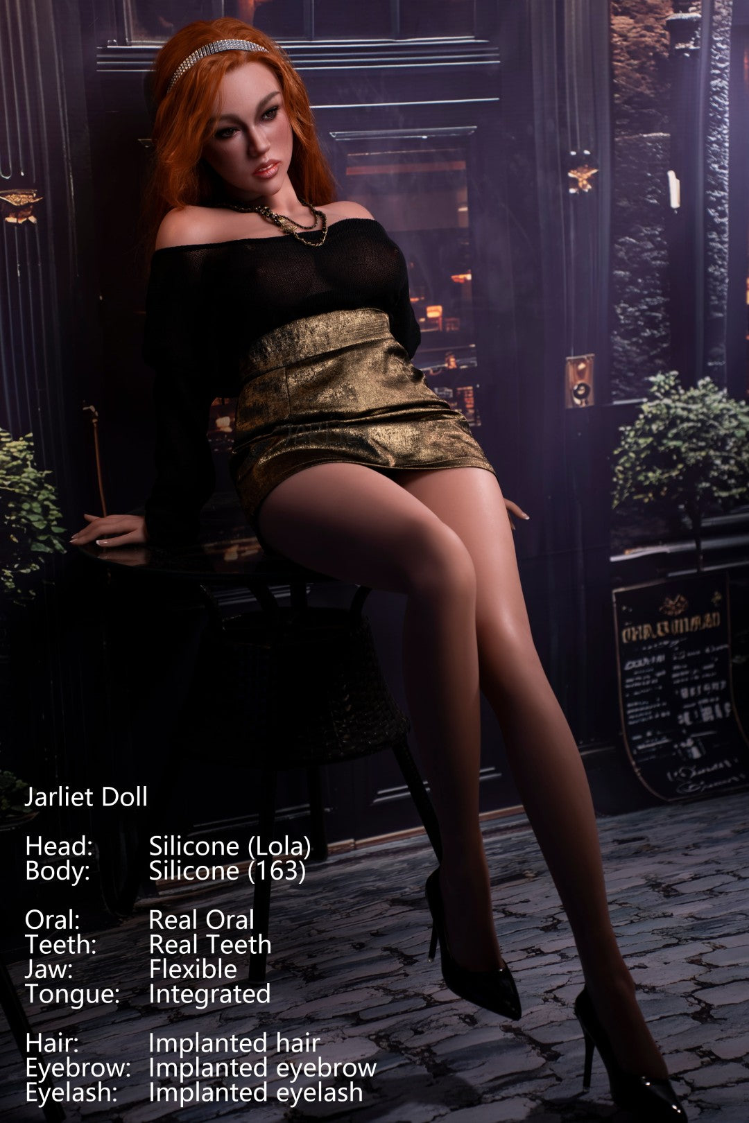 Lola Sexdocka (Jarliet 163cm D-Kupa Silikon)