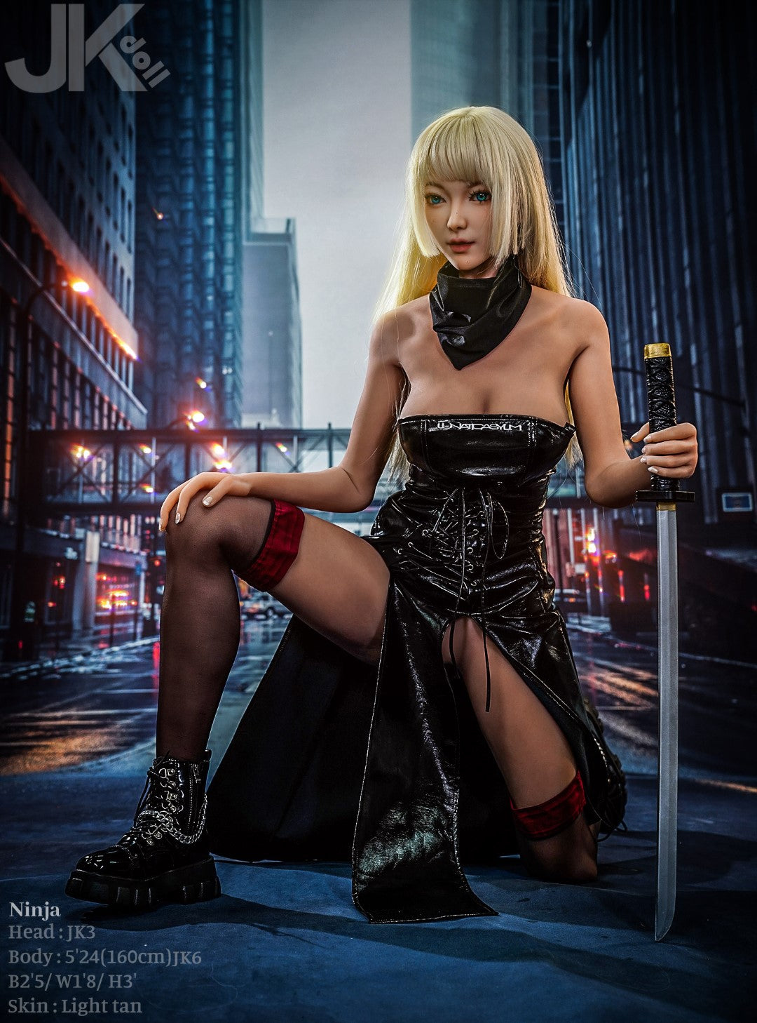 Ninja seksinukke (JK-Doll 160cm D-cup JK3 TPE)