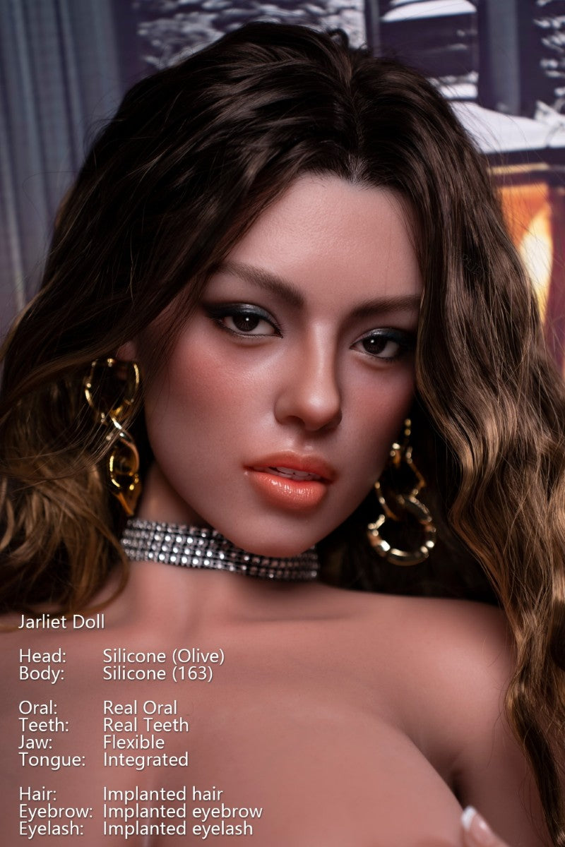 Oliivi seksinukke (Jarliet 163cm D-cup silikoni)