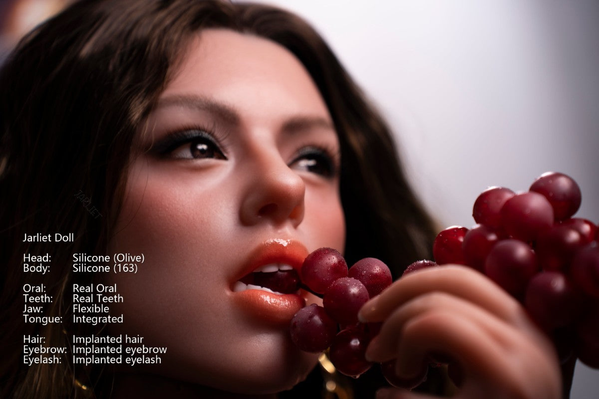 Oliivi seksinukke (Jarliet 163cm D-cup silikoni)