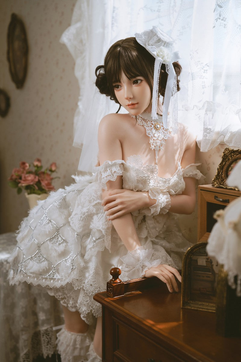 Lolita seksinukke (Jiusheng 156cm B-cup #109 silikoni)