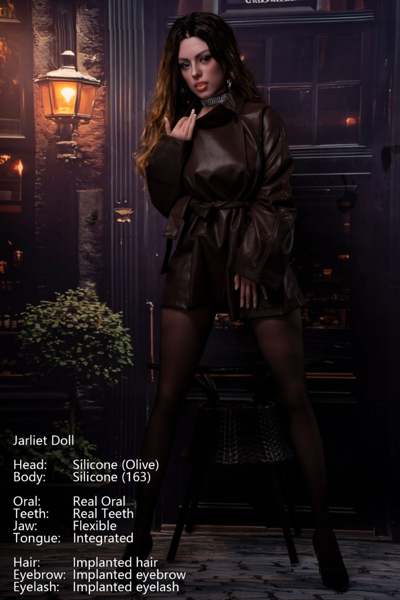 Oliivi seksinukke (Jarliet 163cm D-cup silikoni)