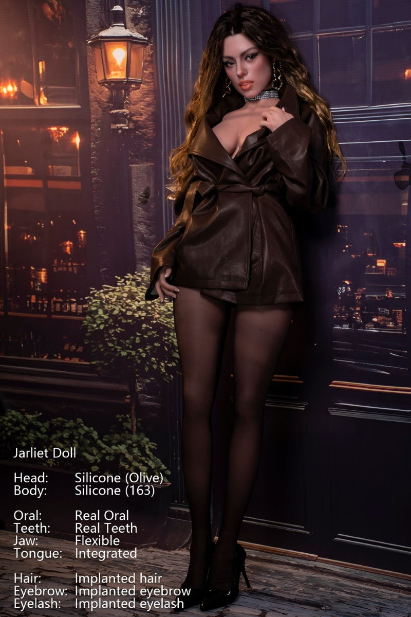 Oliivi seksinukke (Jarliet 163cm D-cup silikoni)